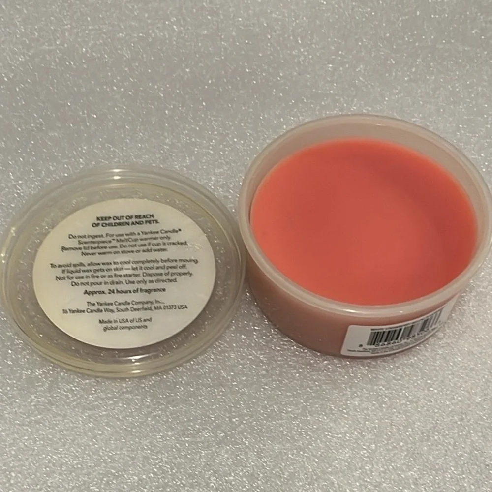 🆕 Yankee Candle Scenterpiece Easy Meltcup White Strawberry Bellini